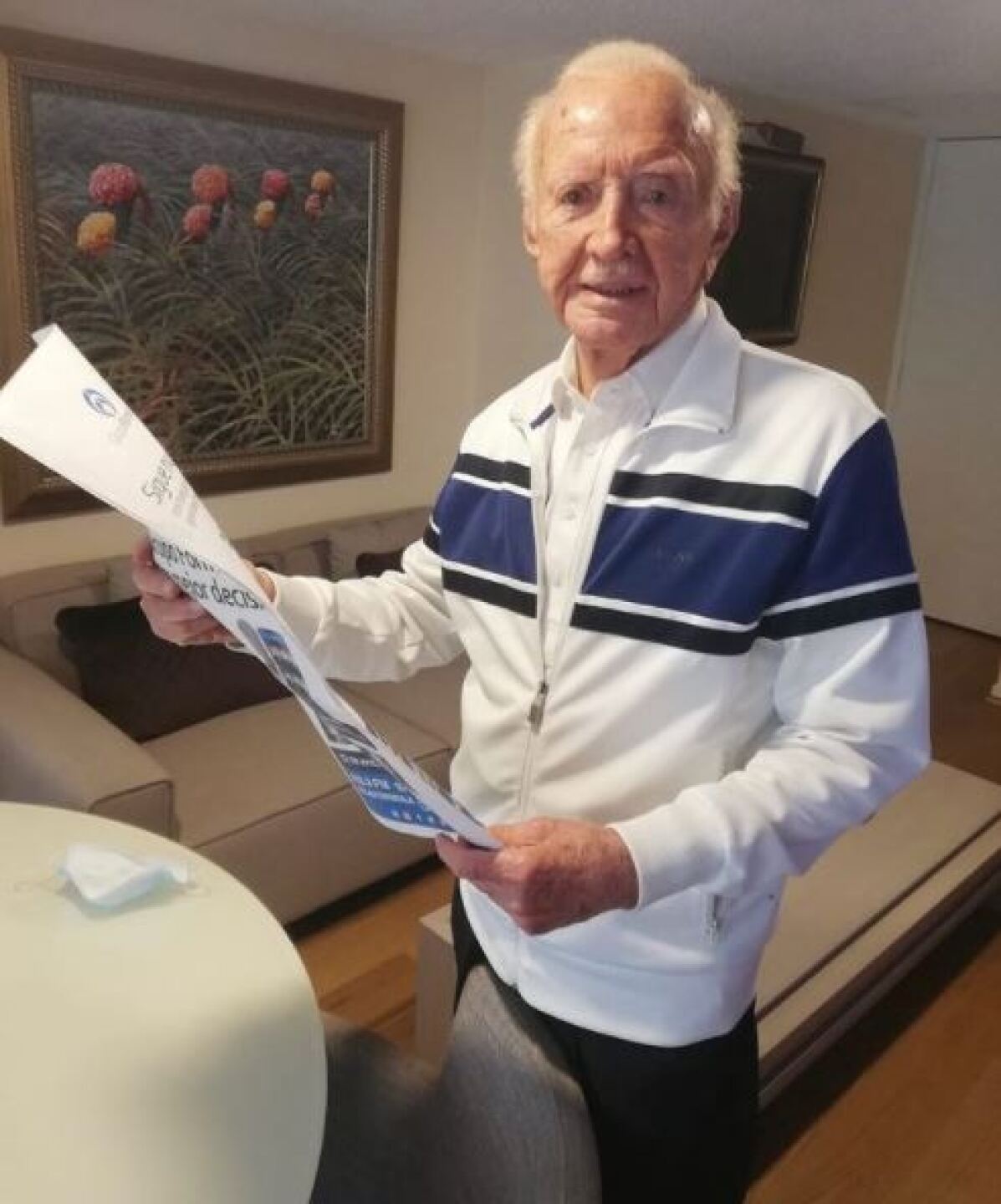 Don Rogerio cumplió 90 años.