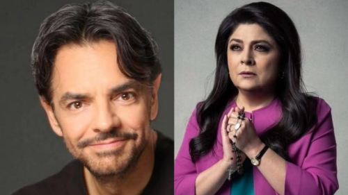 Victoria Ruffo y Eugenio Derbez