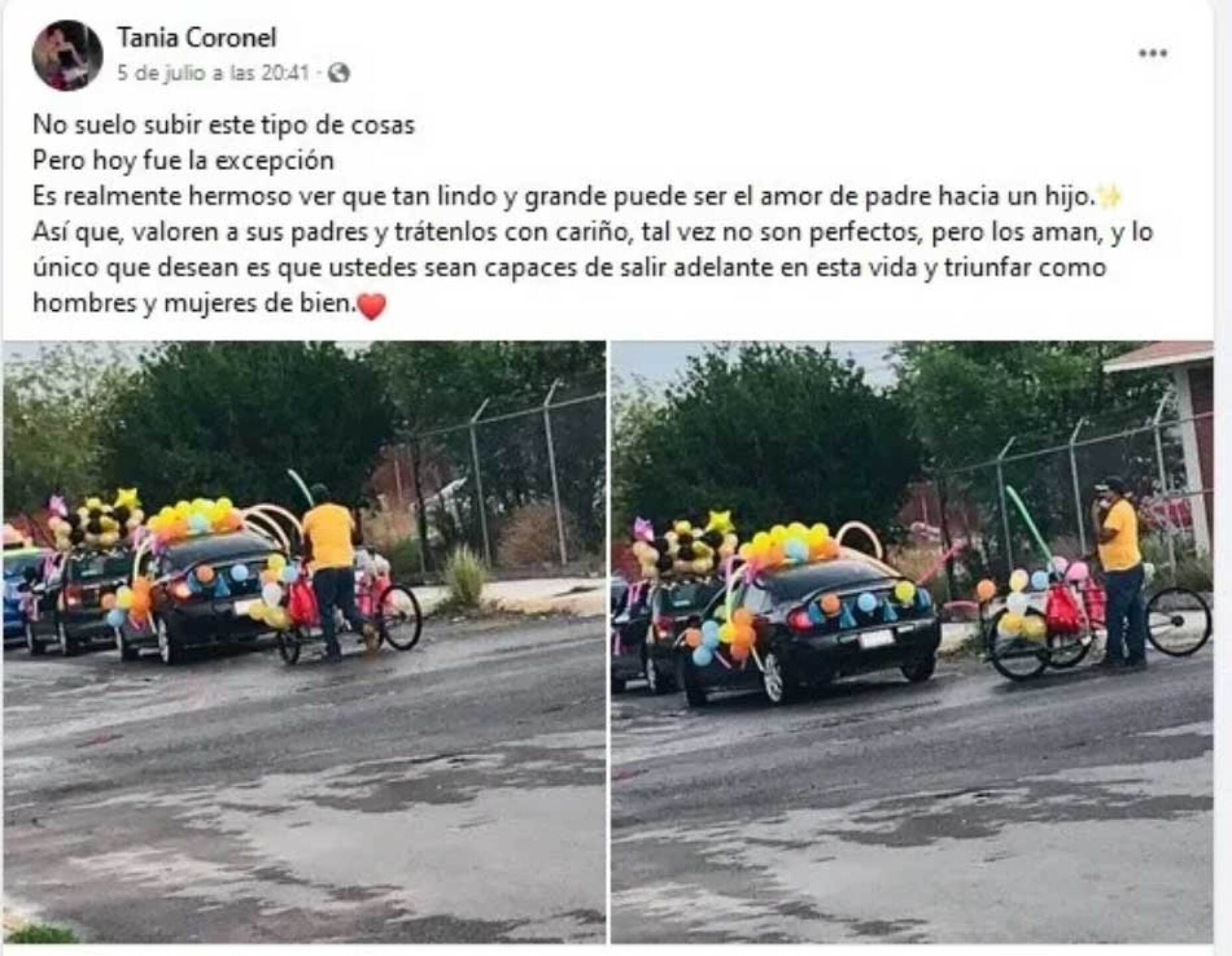 Padre orgulloso