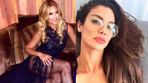 Con solo agacharse a Zuleyka Rivera se le rompió el vestido en programa en vivo.