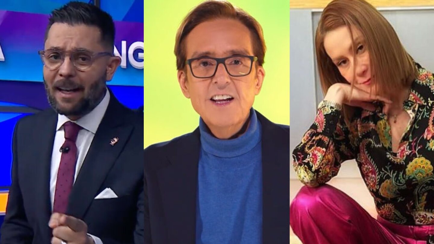 Ricardo Casares, Daniel Bisogno y Mónica Castañeda composición portada