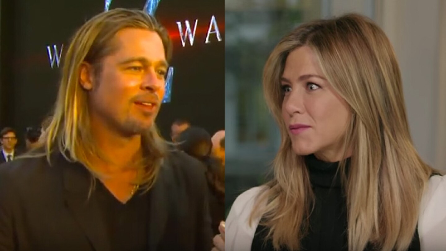 Brad se reconcilia con Aniston