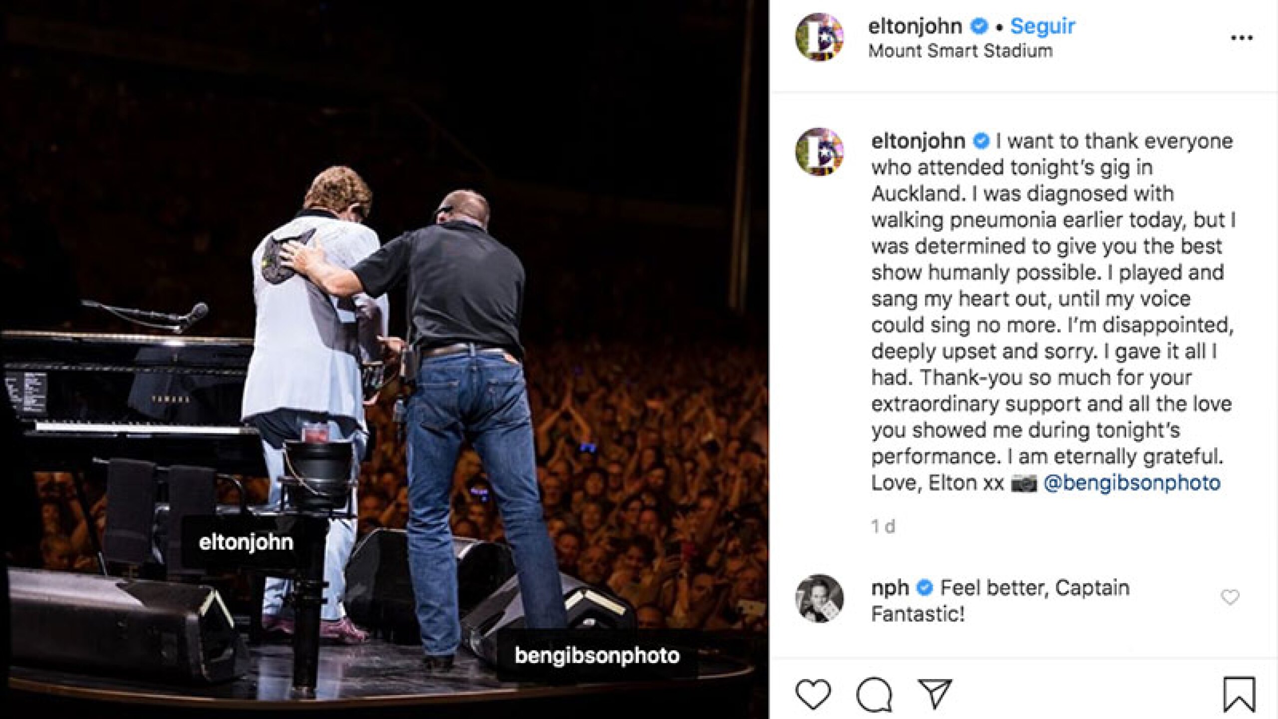 Instagram: @eltonjohn