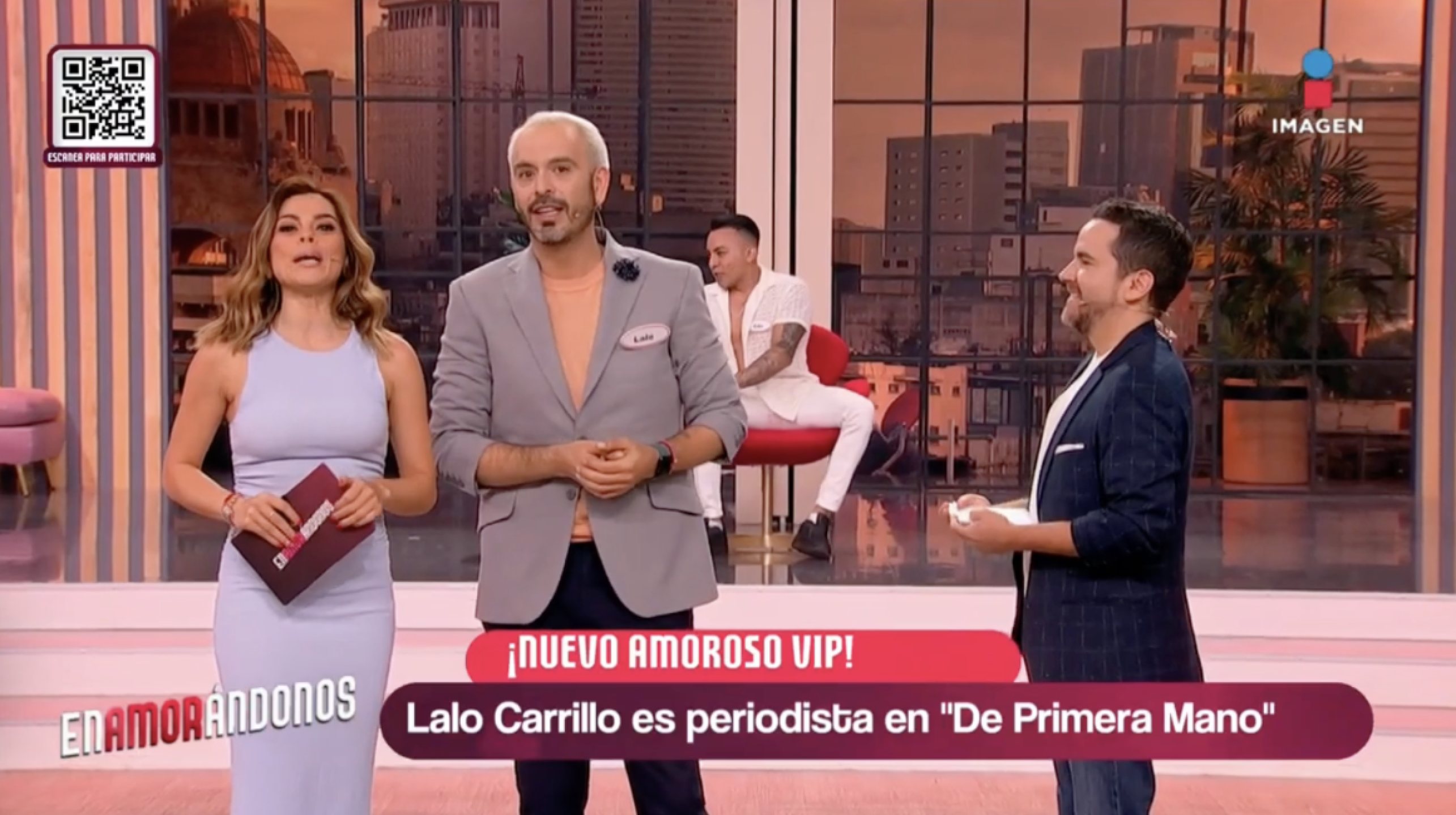 Lalo Carrillo busca el amor en Enamorándonos