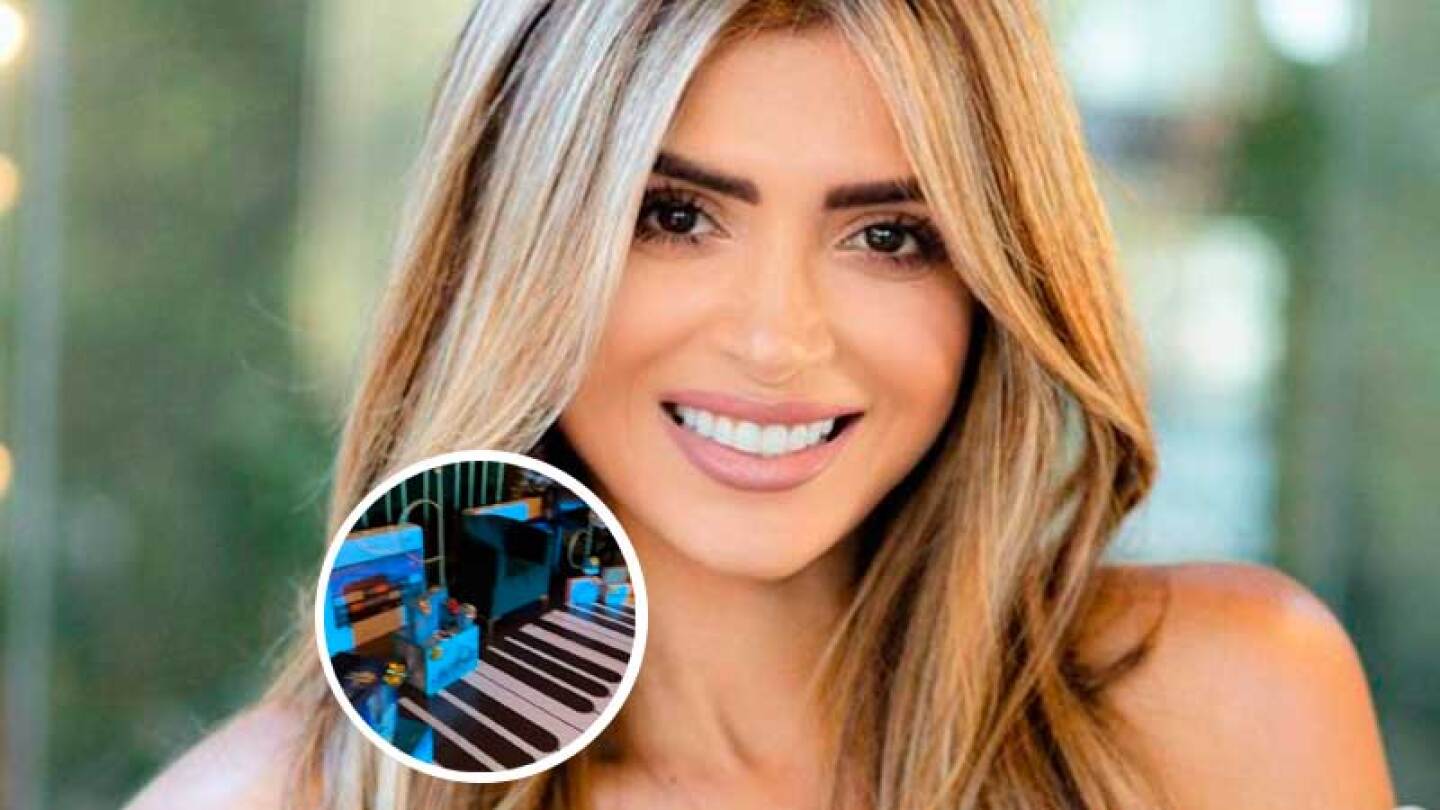 Kimberly Flores hace lujosa fiesta para sus empleados