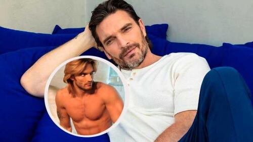 Julián Gil presume candentes fotos de un calendario