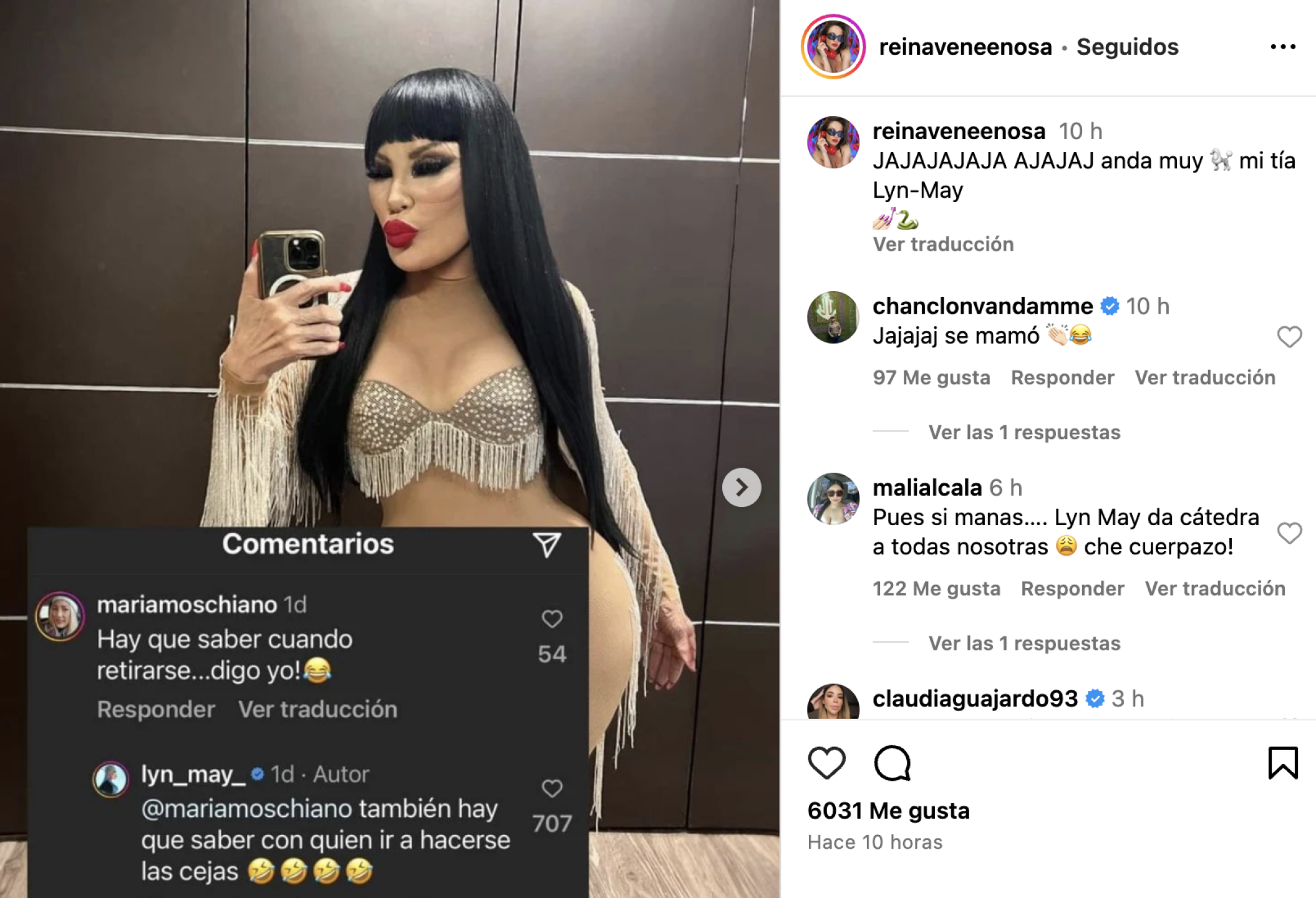 Lyn May pelea con internauta