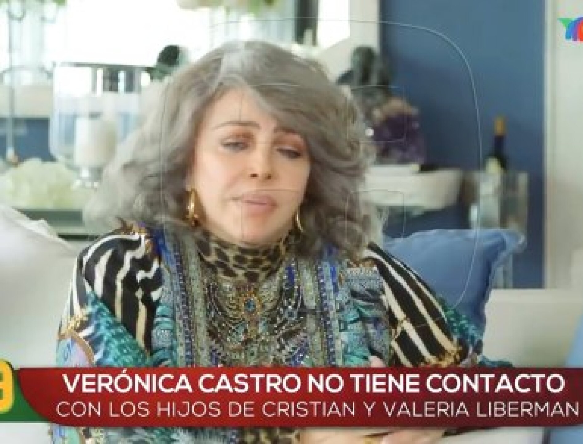 Salud mental de Verónica Castro toca fondo y su familia le da la espalda: “Piensa que le quieren robar