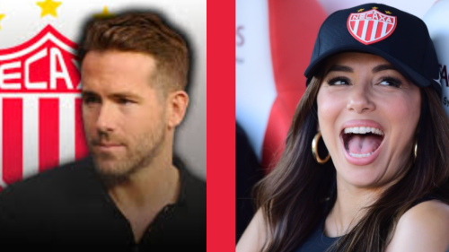 Eva Longoria y Ryan Reynolds Necaxa
