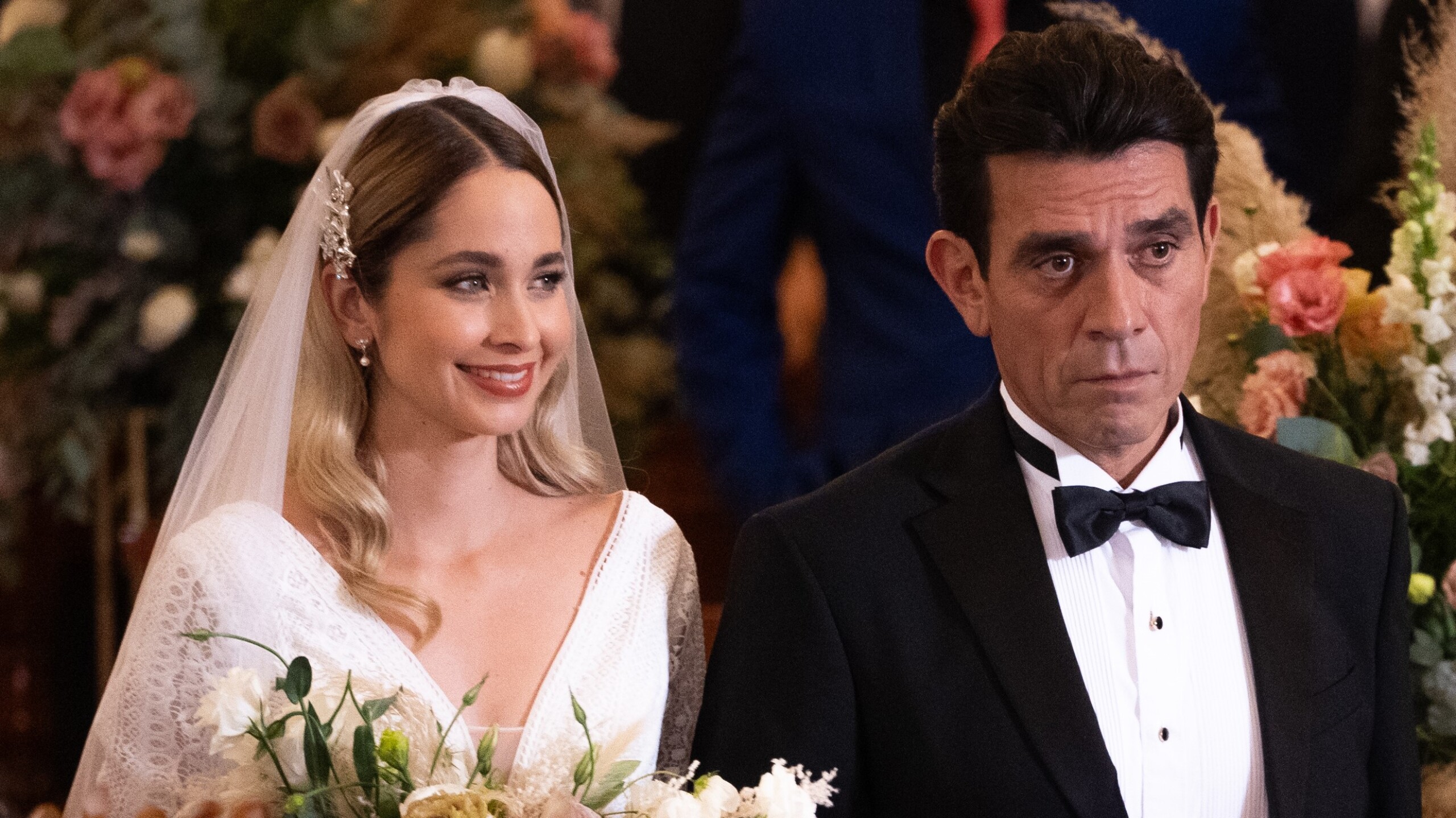 El ángel de aurora, Paulina Matos y Jorge Salinas