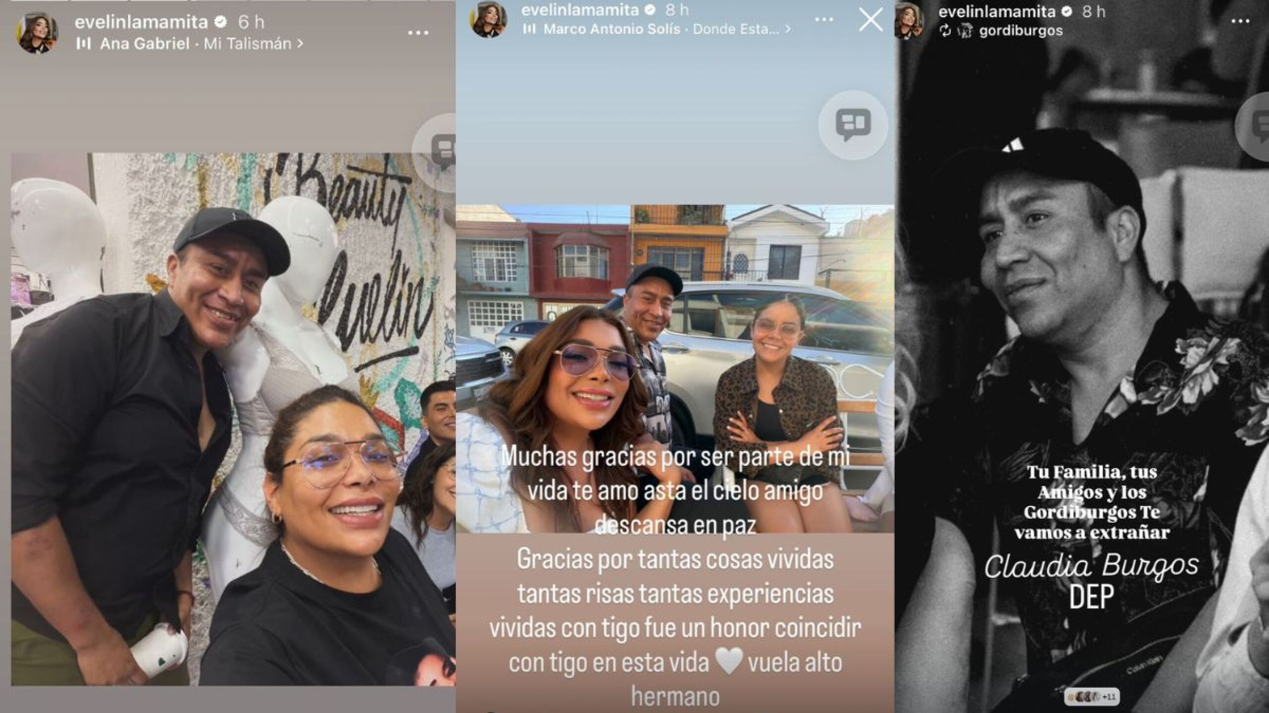 Muere Claudia Burgos, amiga de Las Perdidas