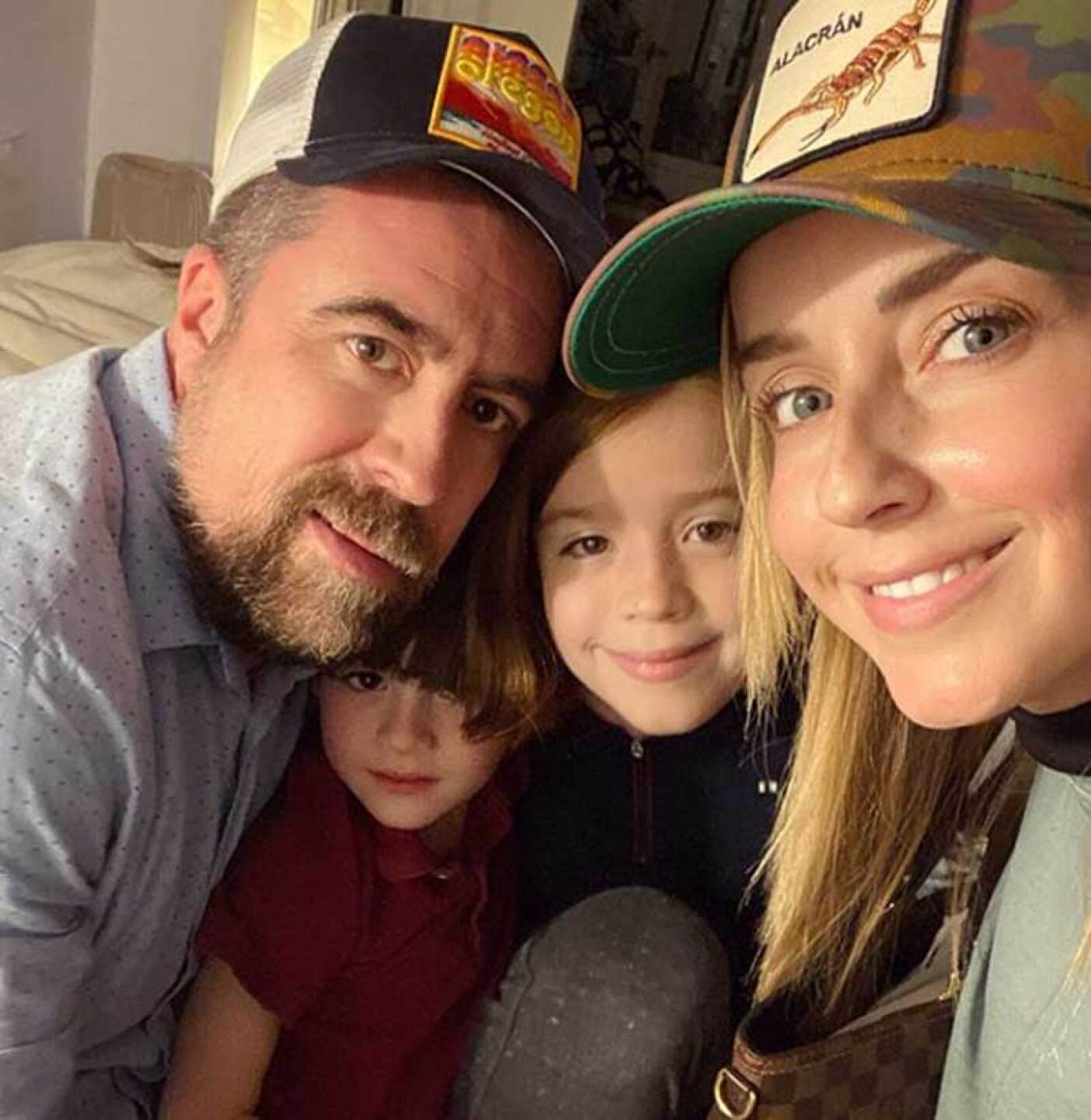 Son una familia muy unida.