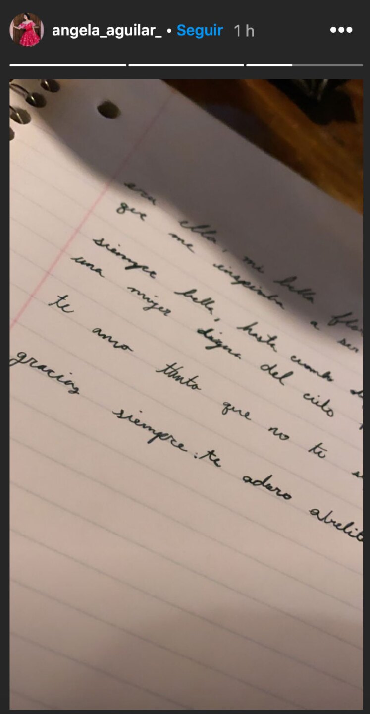 Pepe Leonardo y Ángela Aguilar Flor Silvestre despedida mamá abuelita