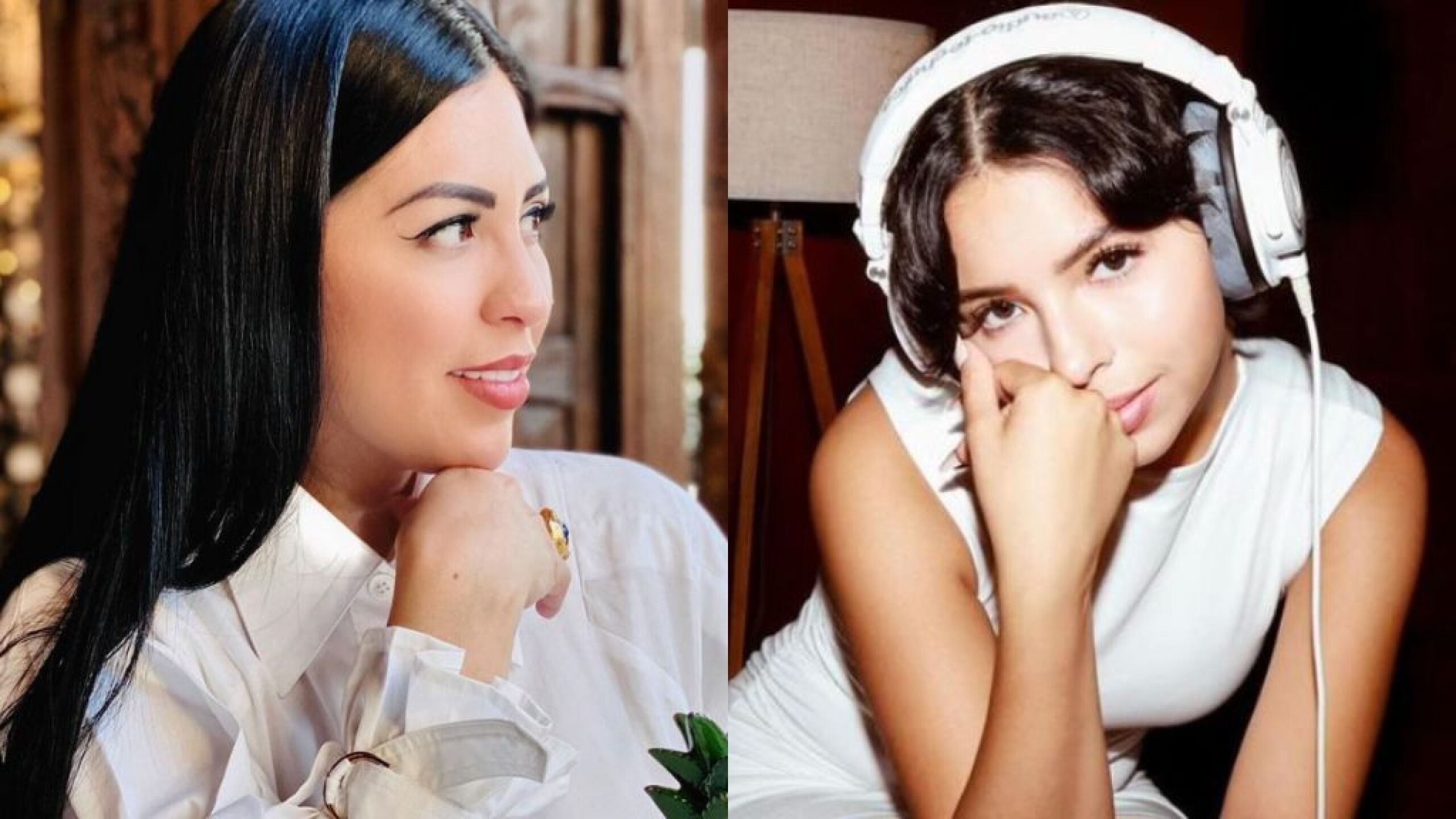 Ángela Aguilar y Cristy Nodal