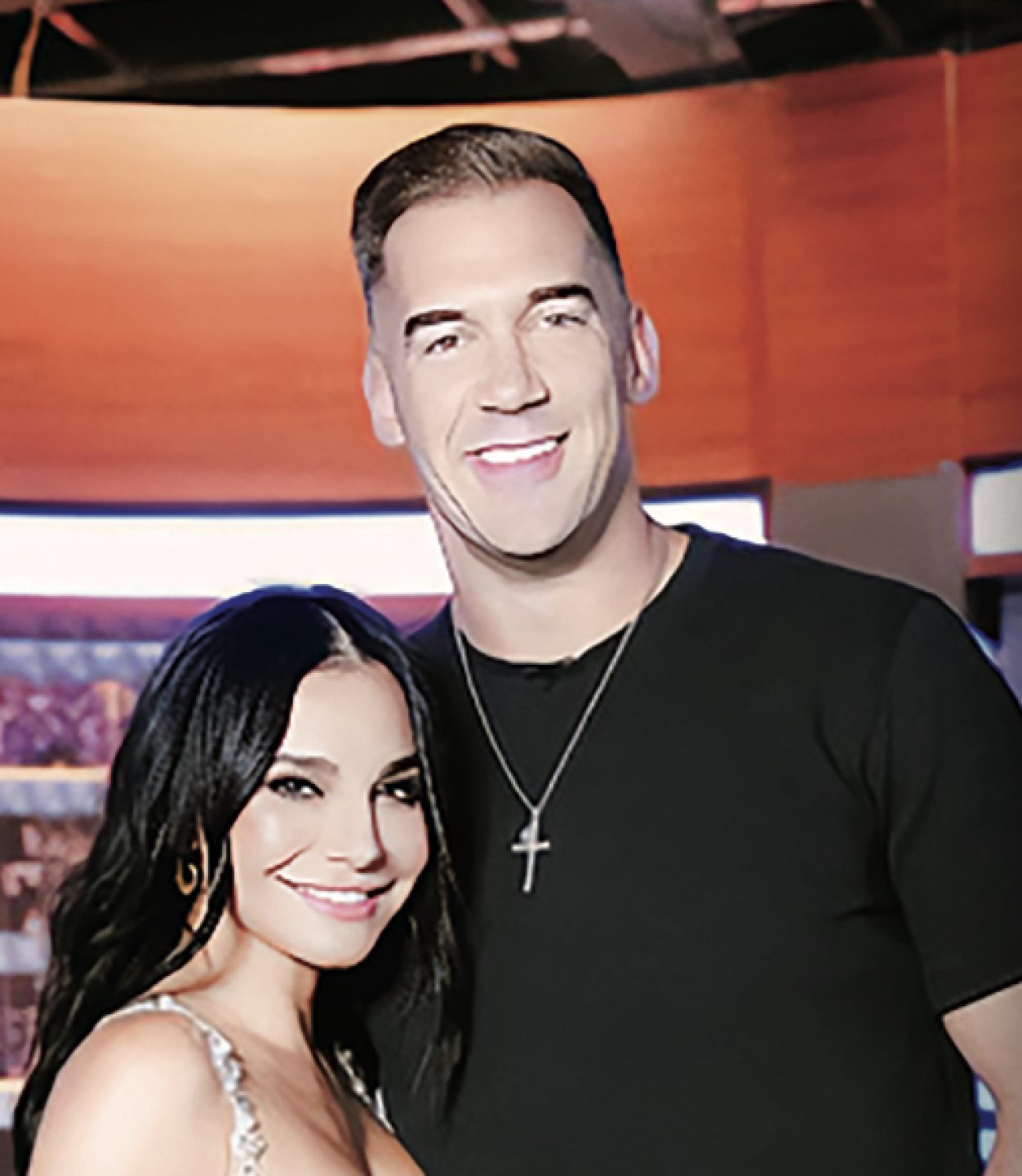 Martha Higareda y Lewis Howes