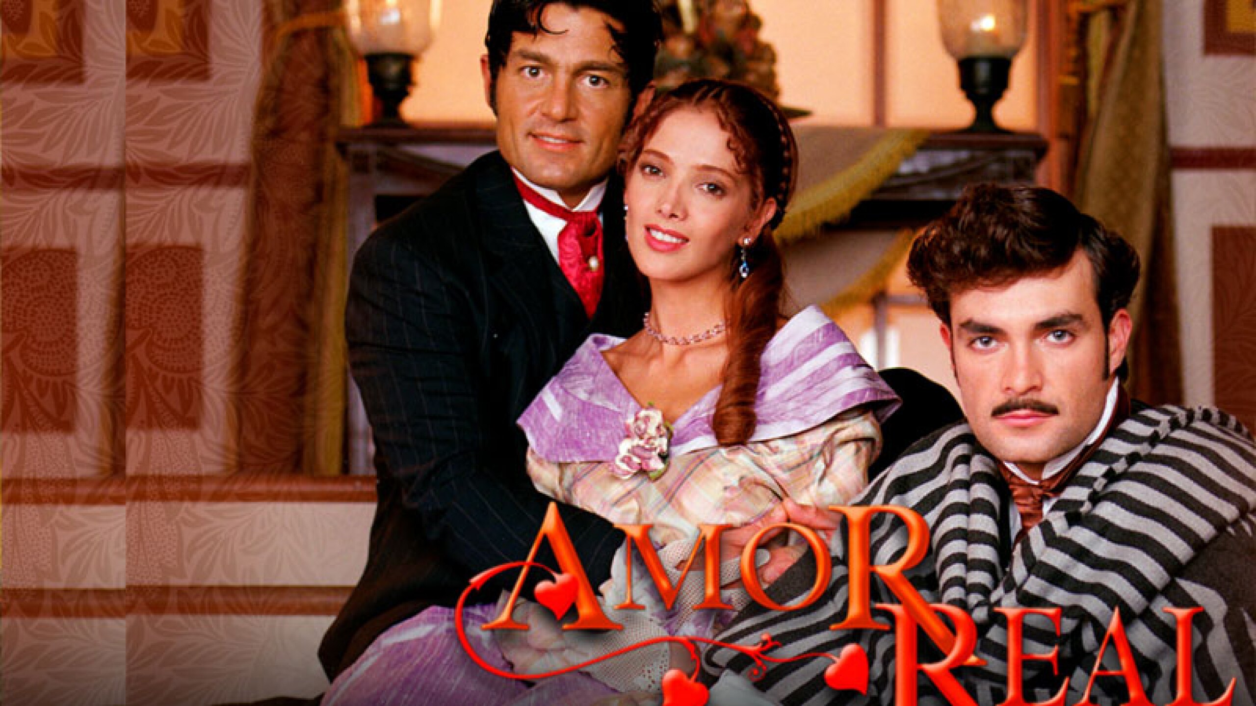 Poster Amor real telenovela