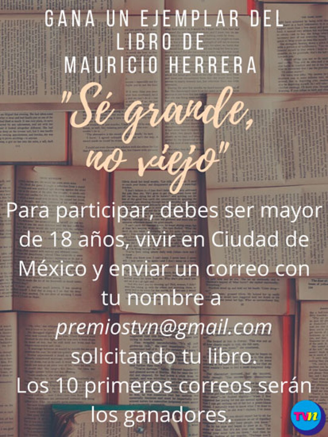 mauricio herrera regala libro tvnotas