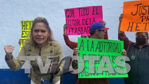 Heidy Infante acudió a la Fiscalía para ratificar su denuncia contra Yian 'N'