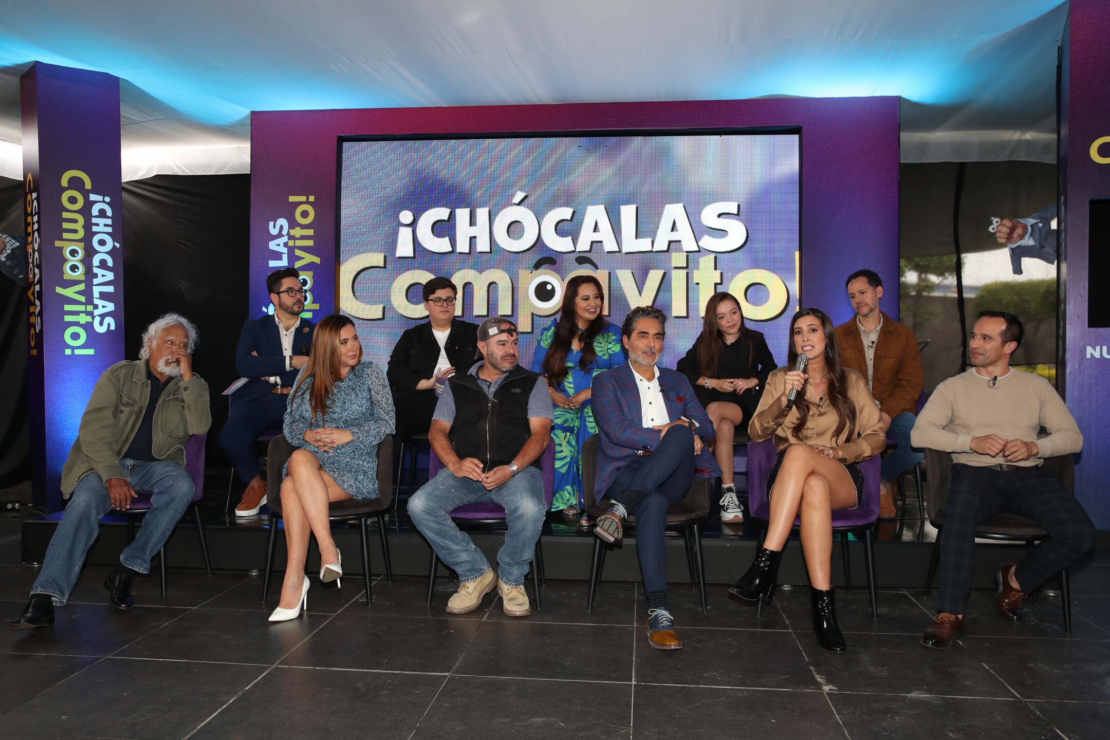 Nueva temporada Chócalas Compayito, Raúl Araiza, Edson Zúñiga, Mariazel, Pedro Ortiz de Pinedo, Rafael Inclán