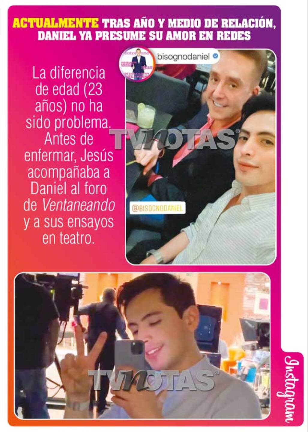 Bisogno pidió ayuda en redes sociales para que atendieran a su novio