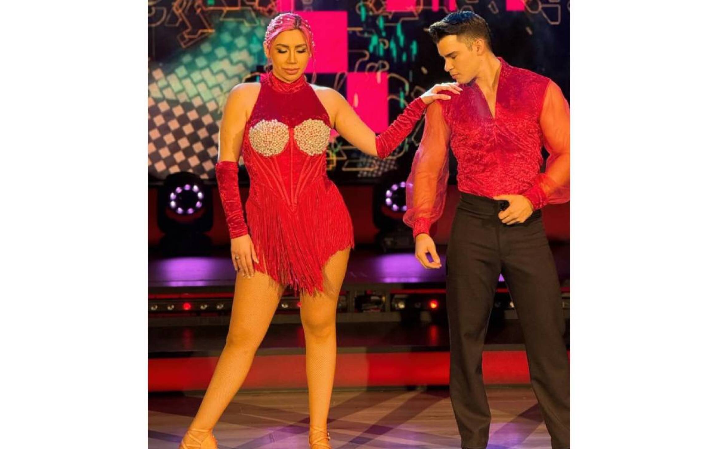 La Bebeshita y Brandón Castañeda