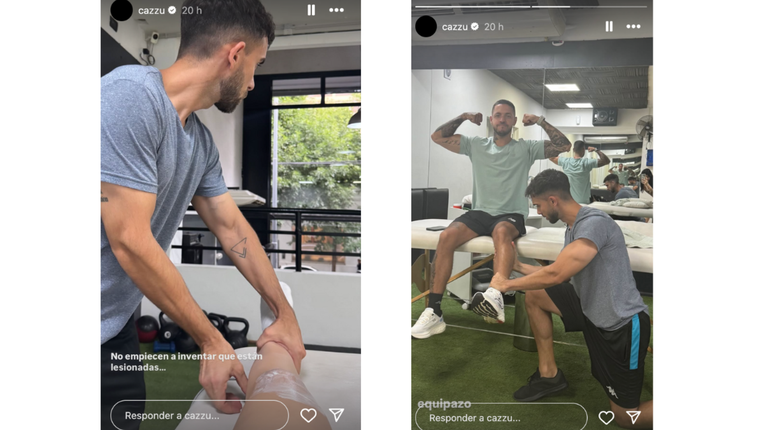 Cazzu estaría lesionada