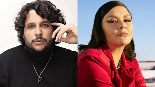 Paco de Miguel y Yuridia en los TikTok Awards 2025