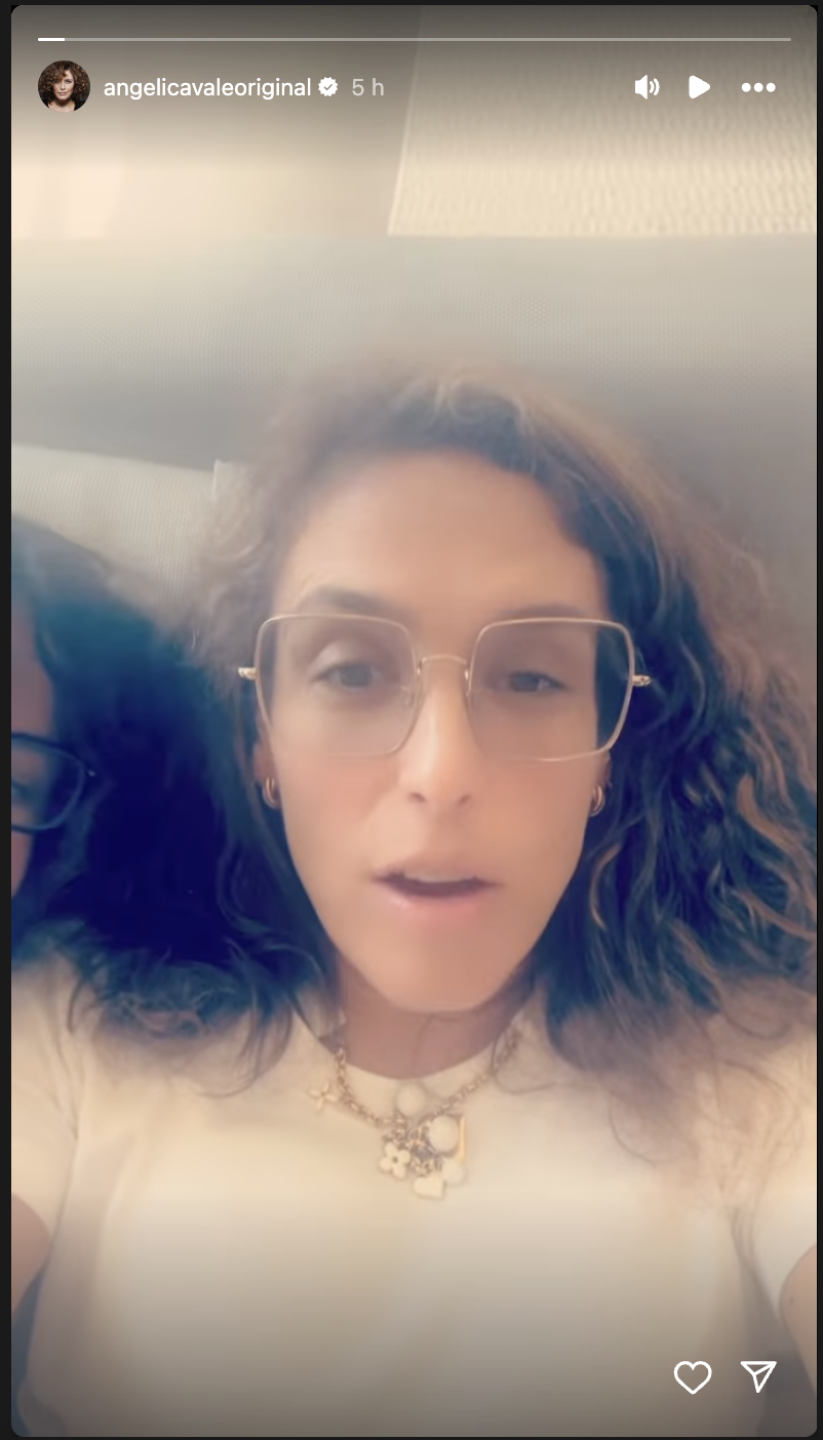 Angélica Vale desmiente su muerte