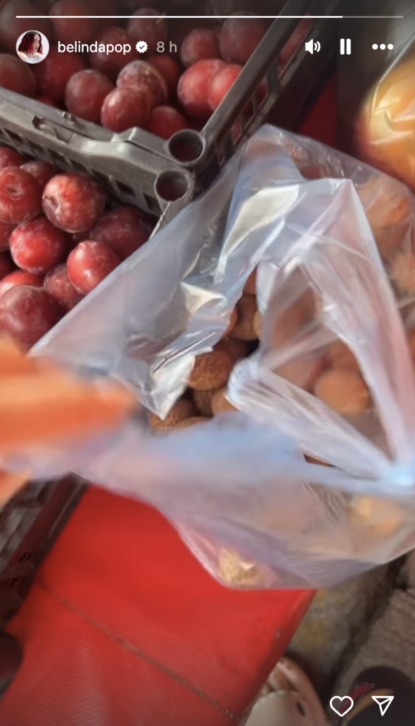 belinda en el tianguis