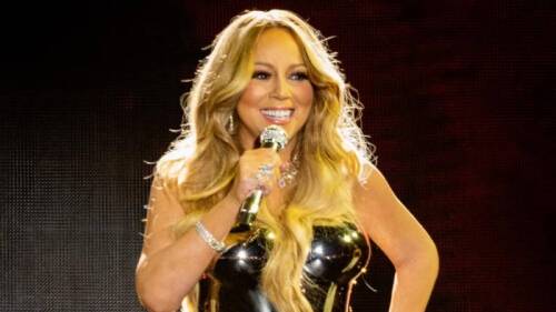 Mariah Carey se prepara para la navidad