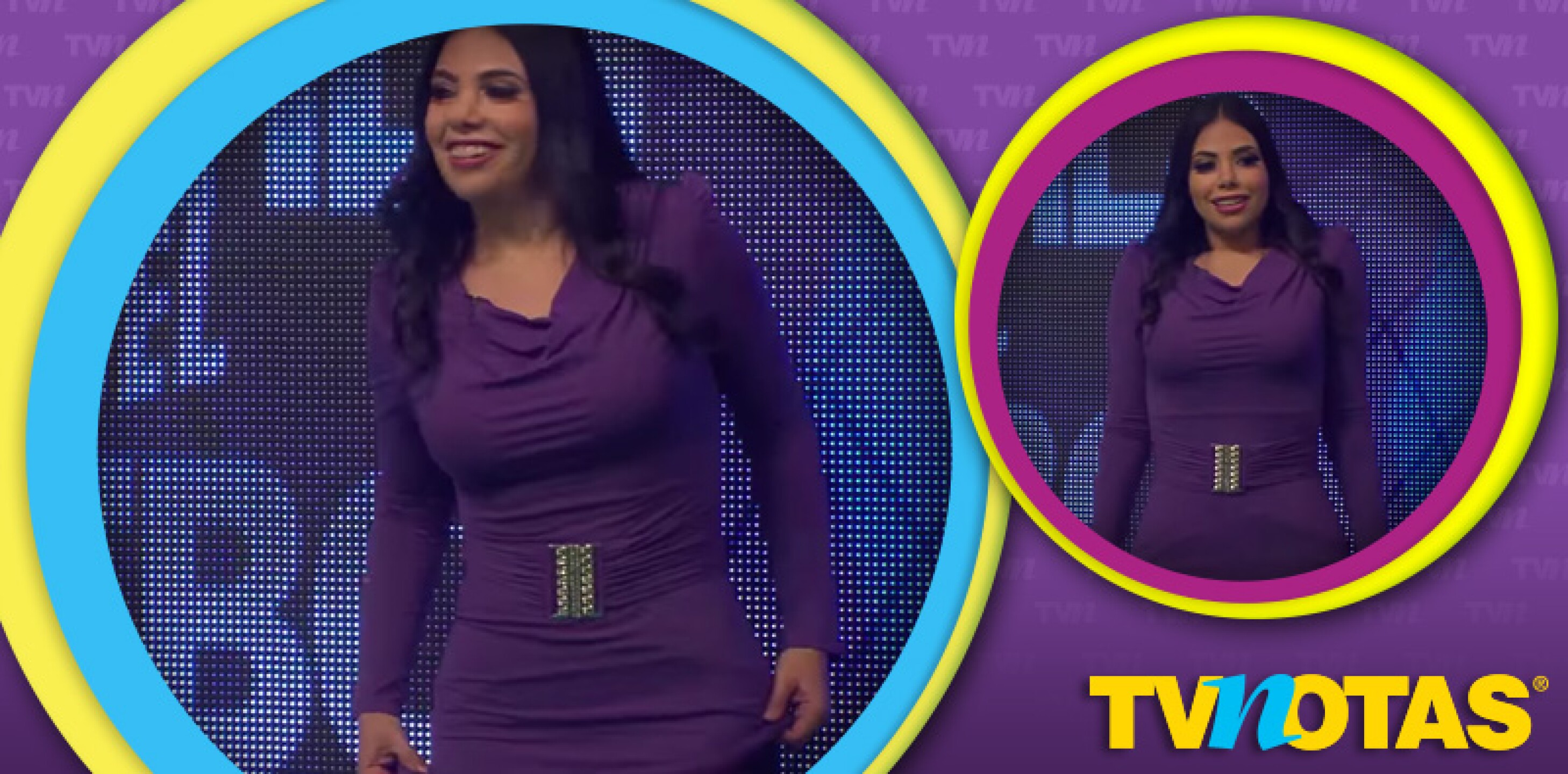 Conductora de Multimedios juega a subirse el vestido en programa en vivo.