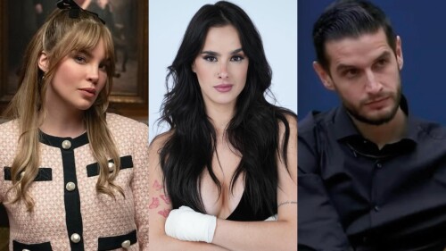 Belinda, Gala Montes y Adrián Marcelo