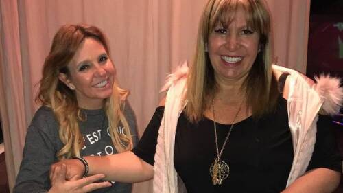 Magda Rodríguez le mando un regalo a su hermanada desde el cielo