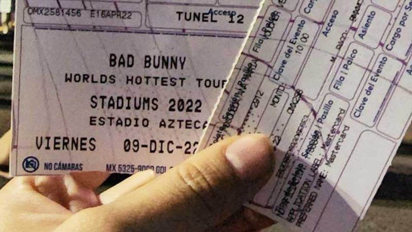 ¿Qué hacer si tu boleto para un concierto es clonado?