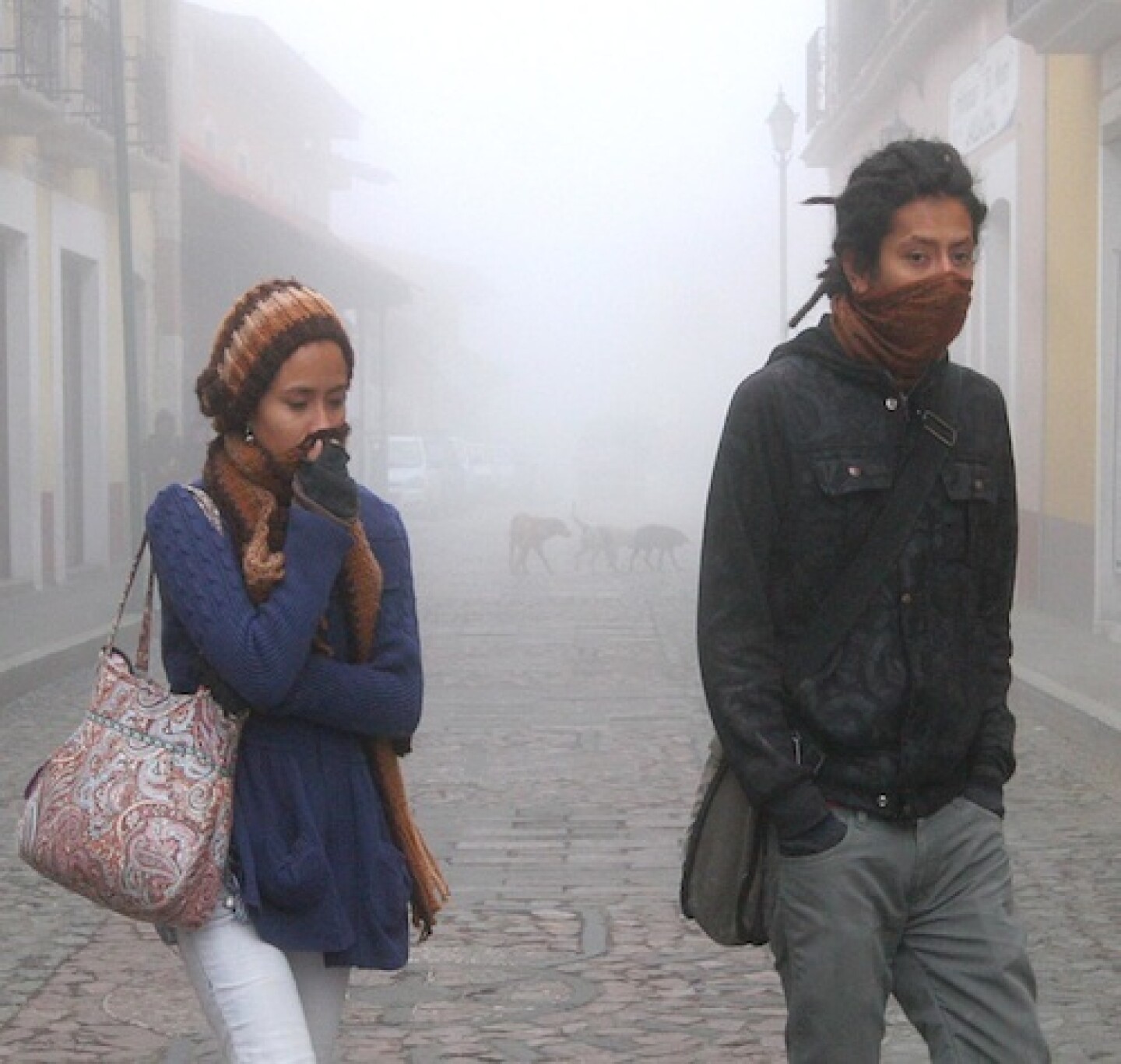 Las bajas temperaturas amenazan al estado de Baja California. Foto: Notimex