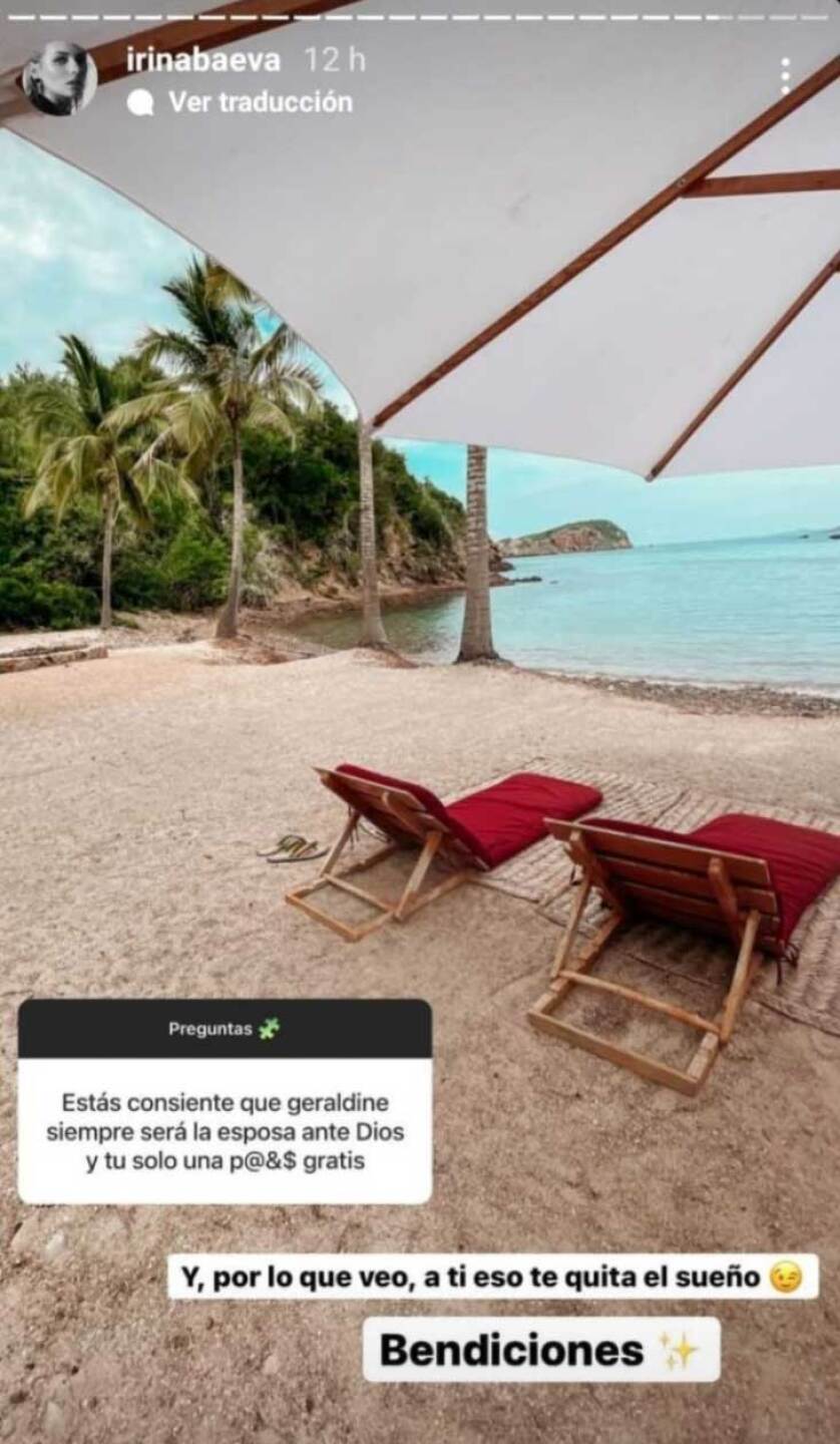 Irina Baeva responde a comentarios que le recuerdan a Irina Baeva