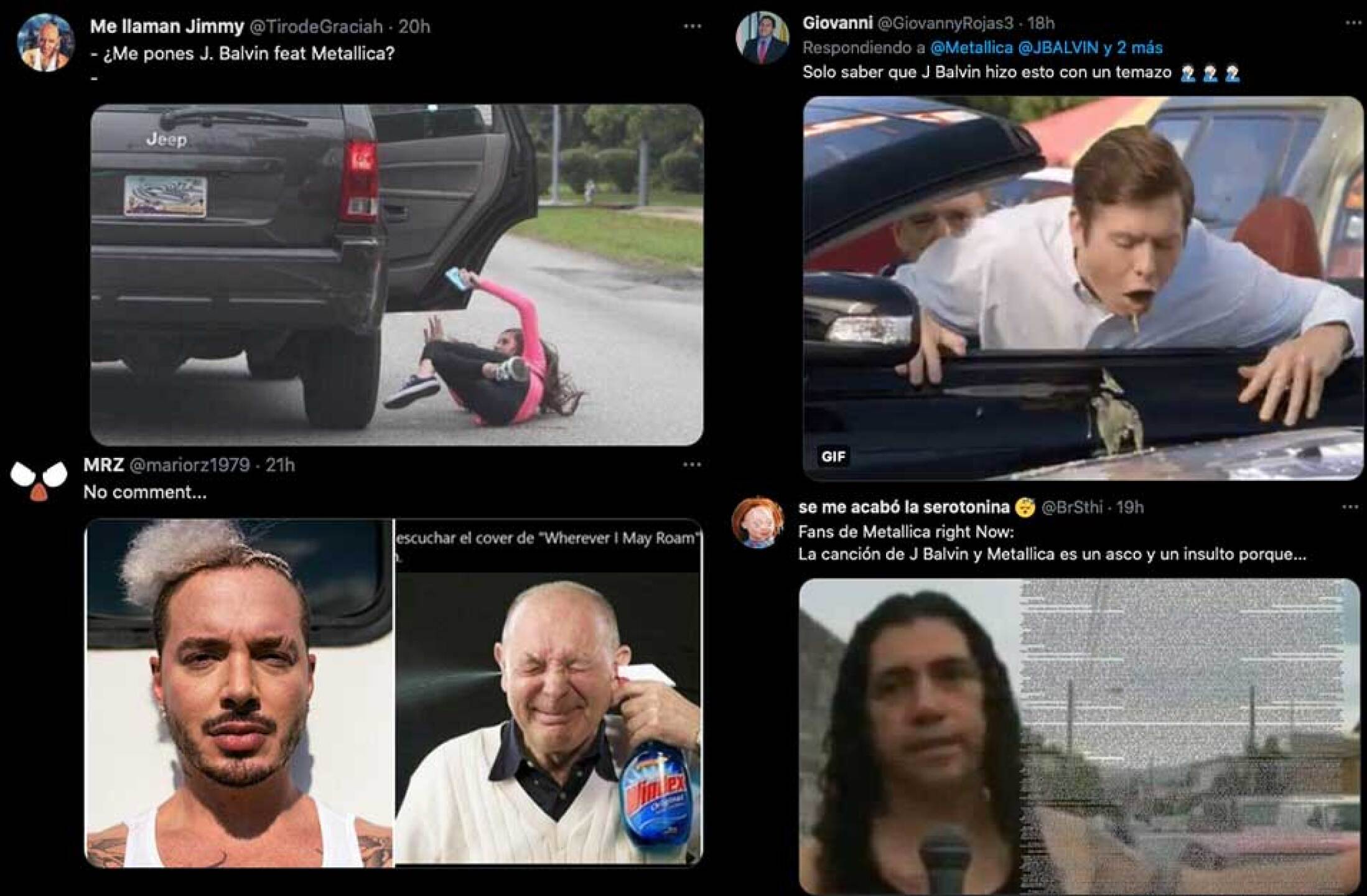 J Balvin y Metallica colaboran juntos