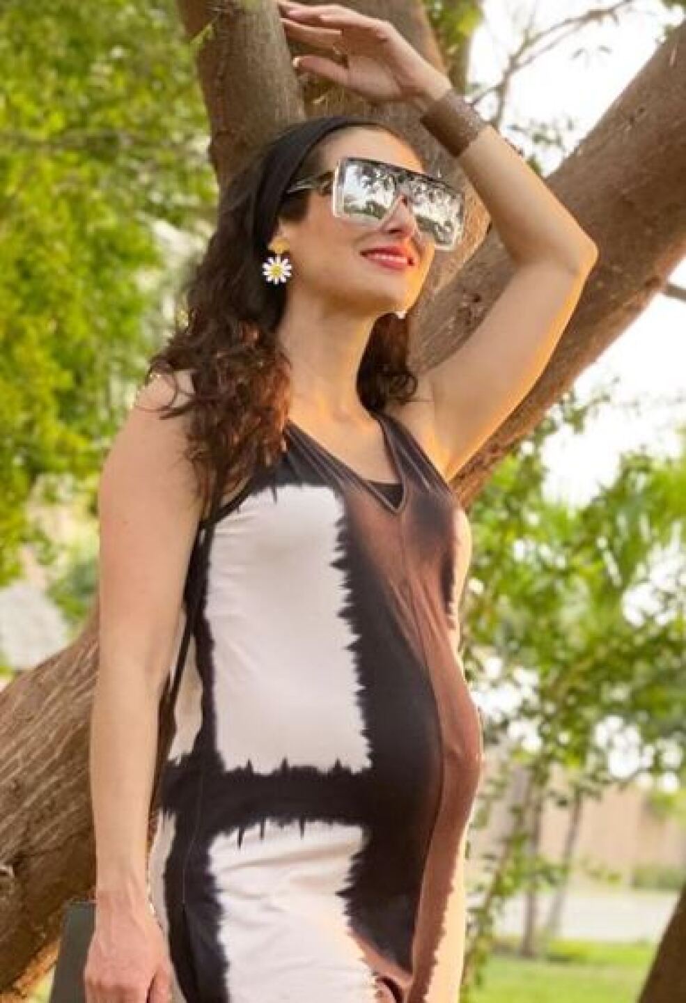 Wendy Braga disfruta su embarazo.