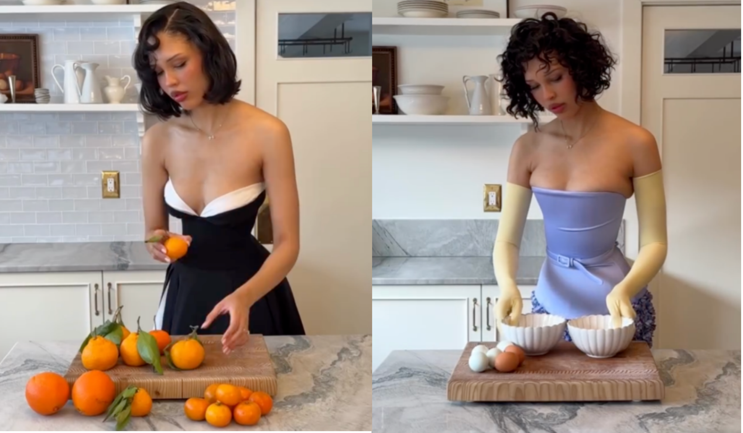 La influencer Nara Smith y su contenido en redes