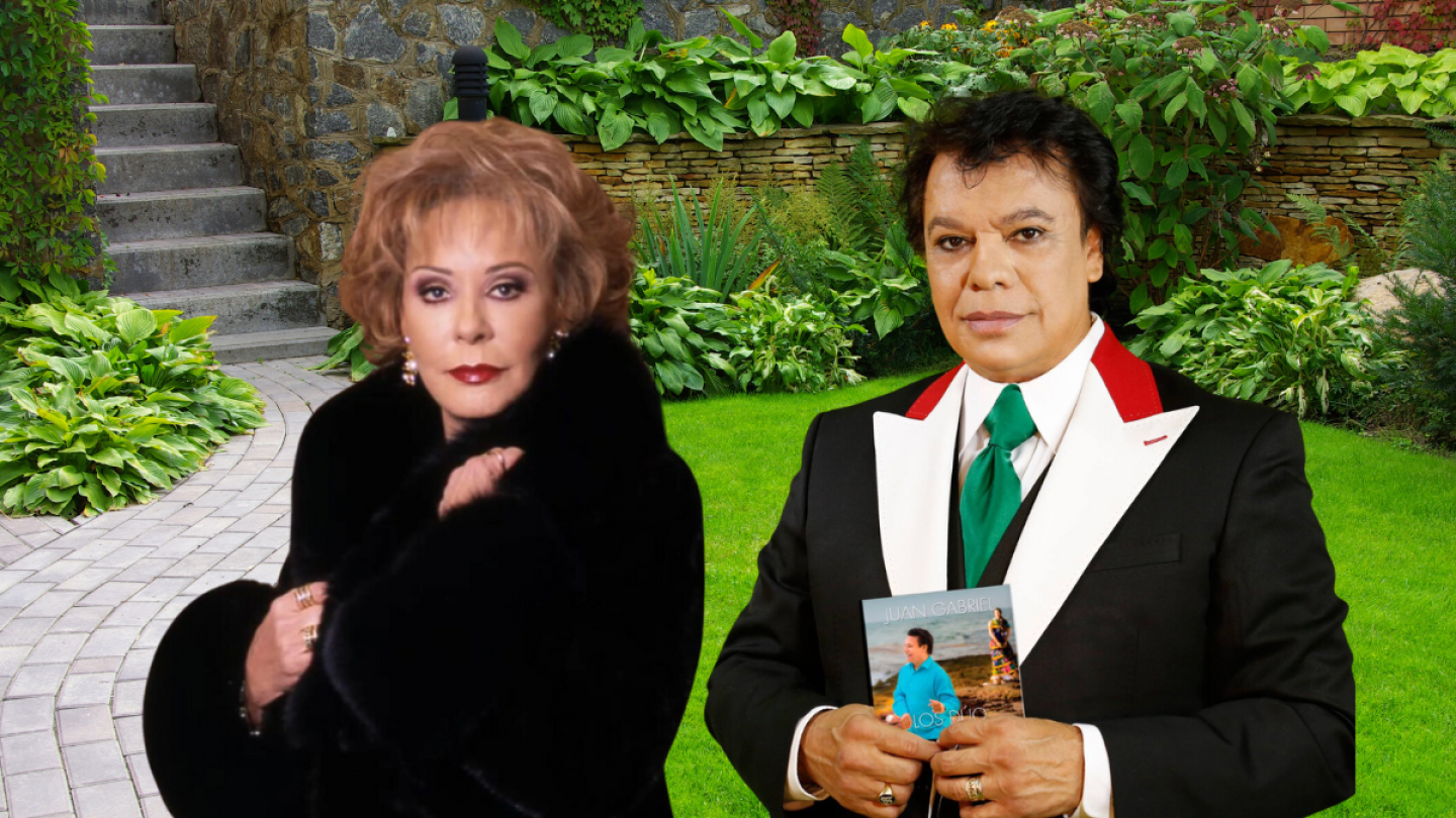 Juan Gabriel y Silvia Pinal
