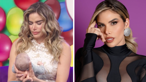 Marie Claire llorando