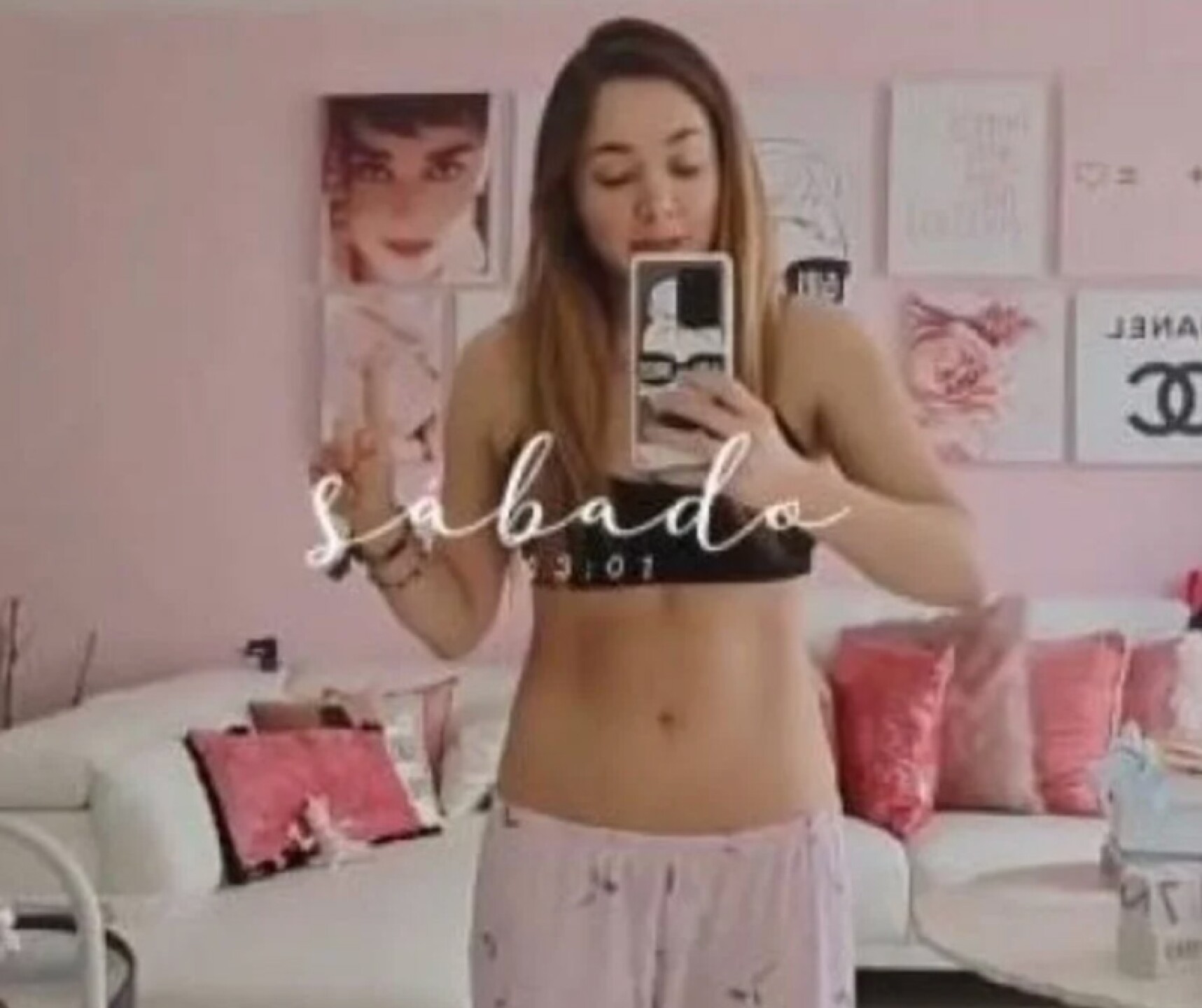 Sherlyn ya está en forma