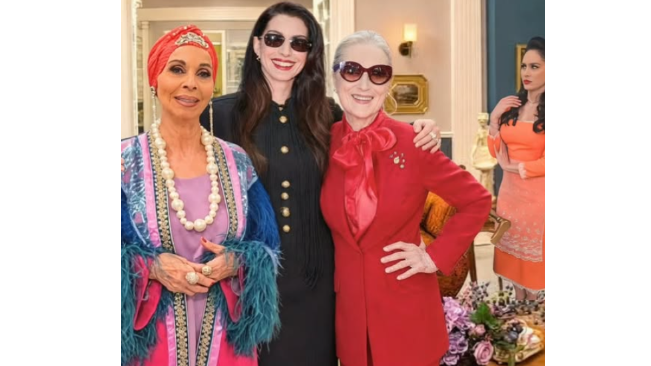 Riquísimos por cierto con Anne Hathaway y Meryl Streep