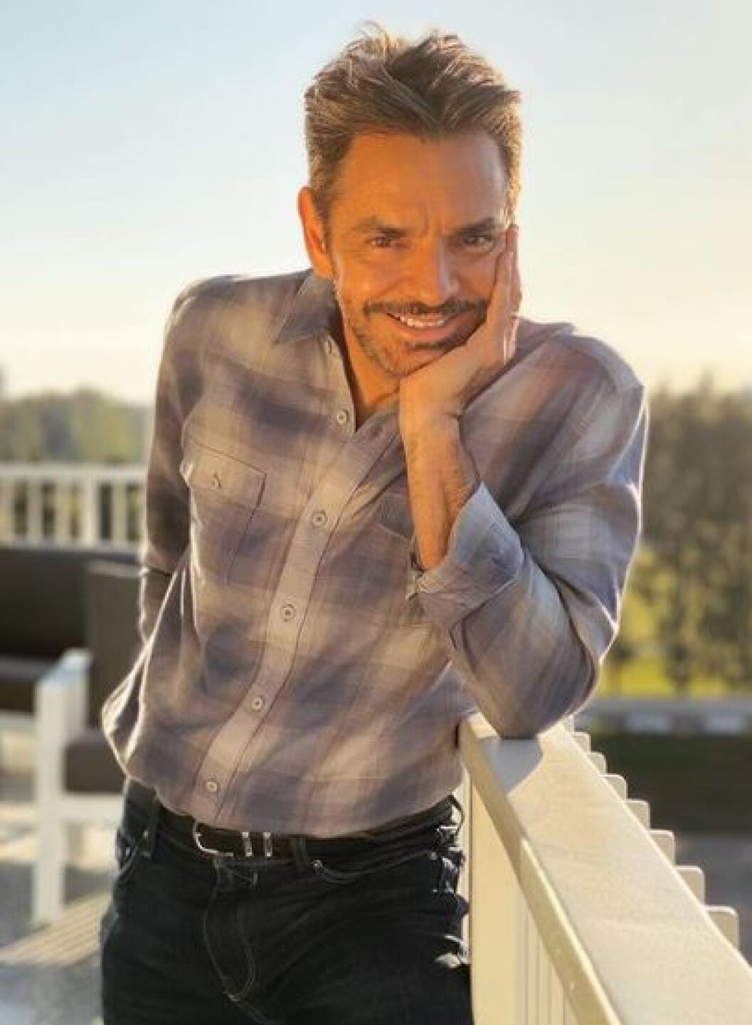 El actor prefiere estar tranquilo.