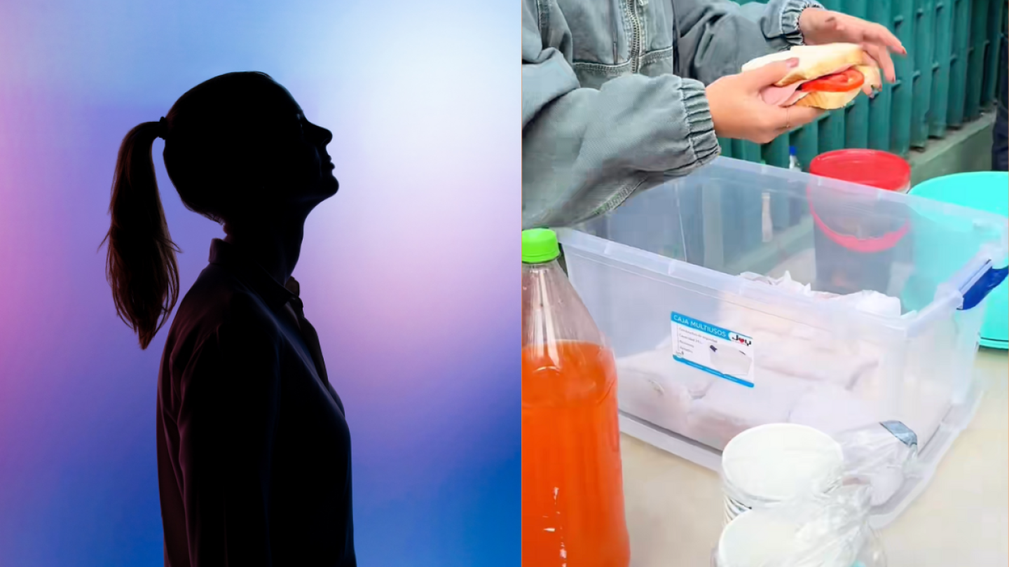 Influencer se graba dando ayuda