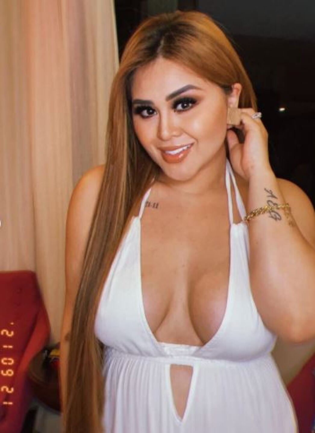 La conductora estaría feliz.