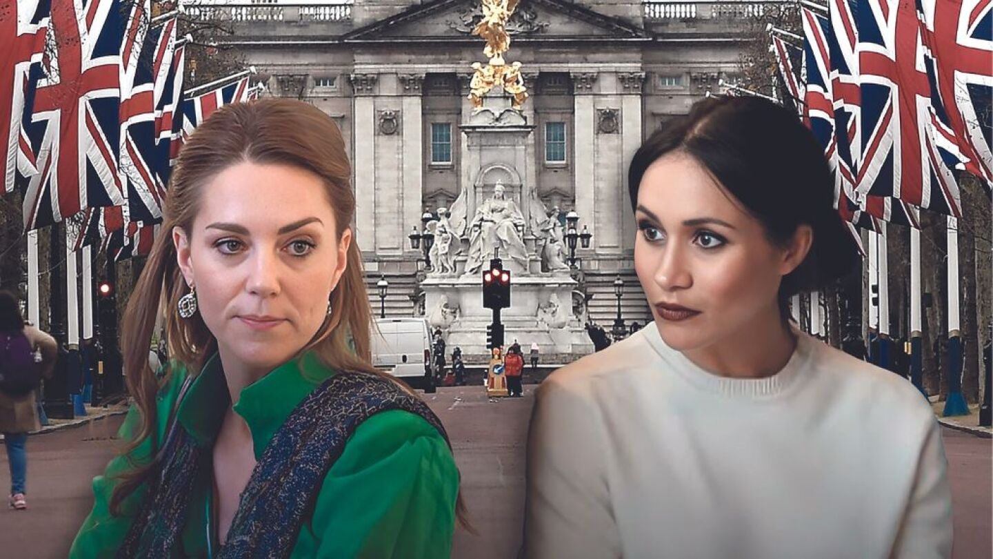 realeza:  Meghan Markle y Kate Middleton