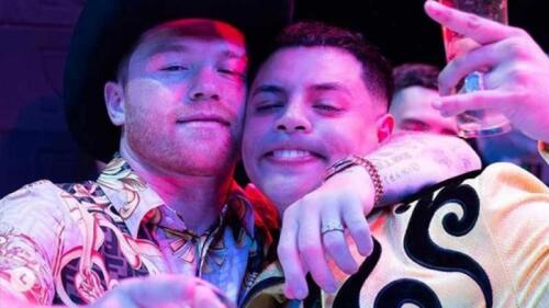 Eduin Caz desmiente que Canelo lo corrió de la fiesta de su hija