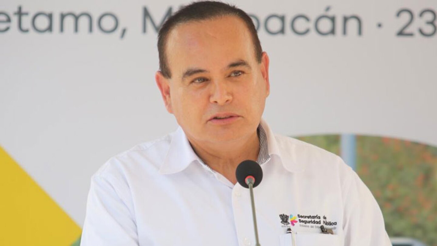 Muere secretario de Seguridad Pública de Michoacán.