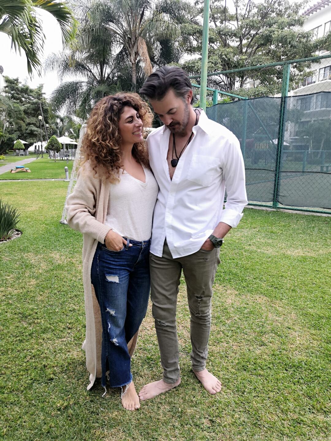 Anna Ferro y Fernando del Solar foto